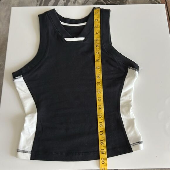 NWOT FREE PEOPLE MOVEMENT Women’s SLEEVELESS TANK TOP Black Size XS - Picture 8 of 10